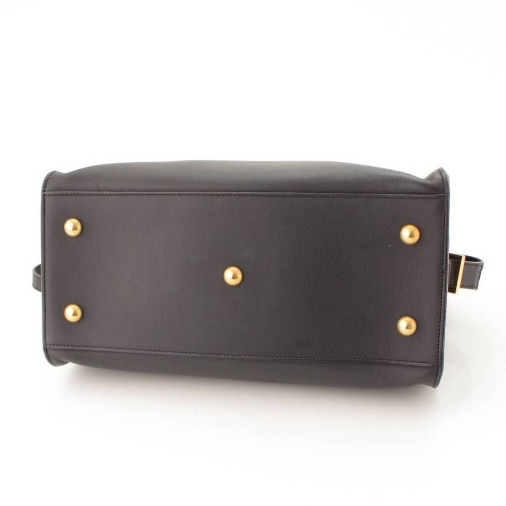 Saint Laurent Cabas Shoulder Bag Calfskin Black - Picture 5 of 9